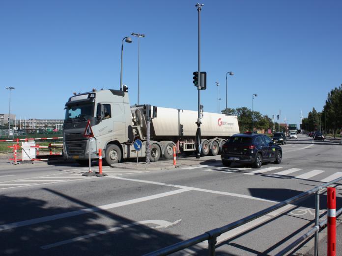 Jordtransport på Uplandsgade