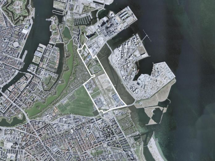 Luftfoto Kløverparken og Quintus